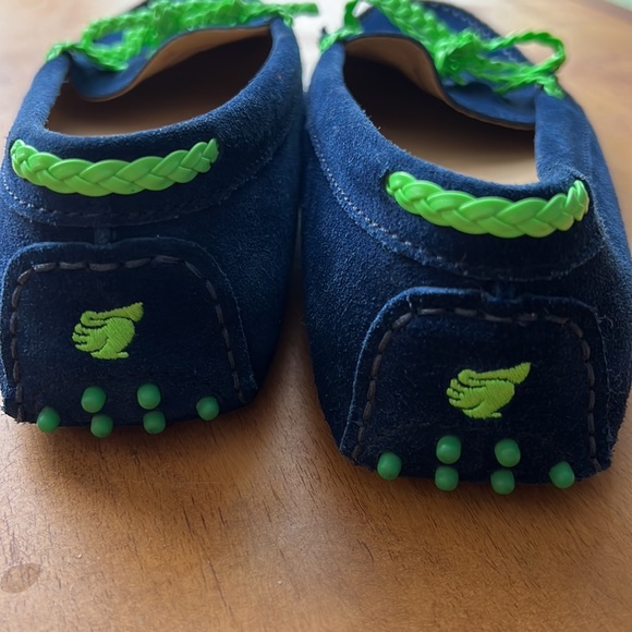 Bobbies Paris Blue Suede Slip On Driving Loafer - Picture 4 of 7